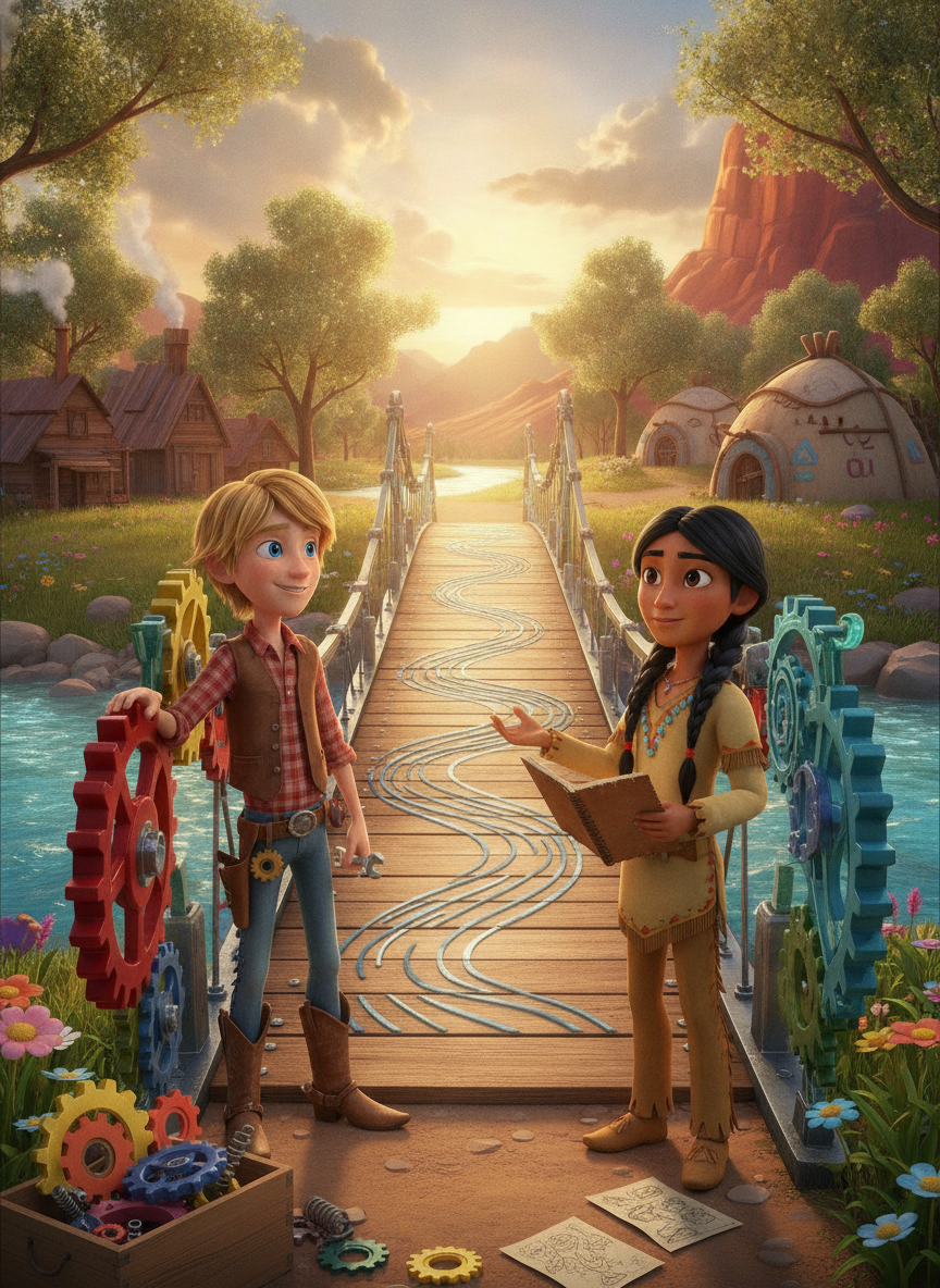 Cody and Little Hawk's Great Creation storybook cover.